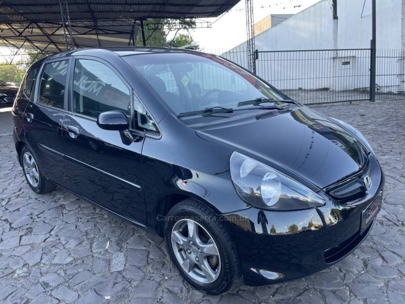 HONDA - FIT - 2006/2007 - Preta - Sob Consulta